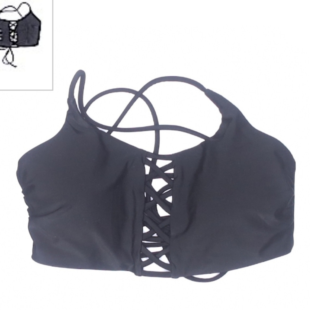 Black Express bikini top (SM)